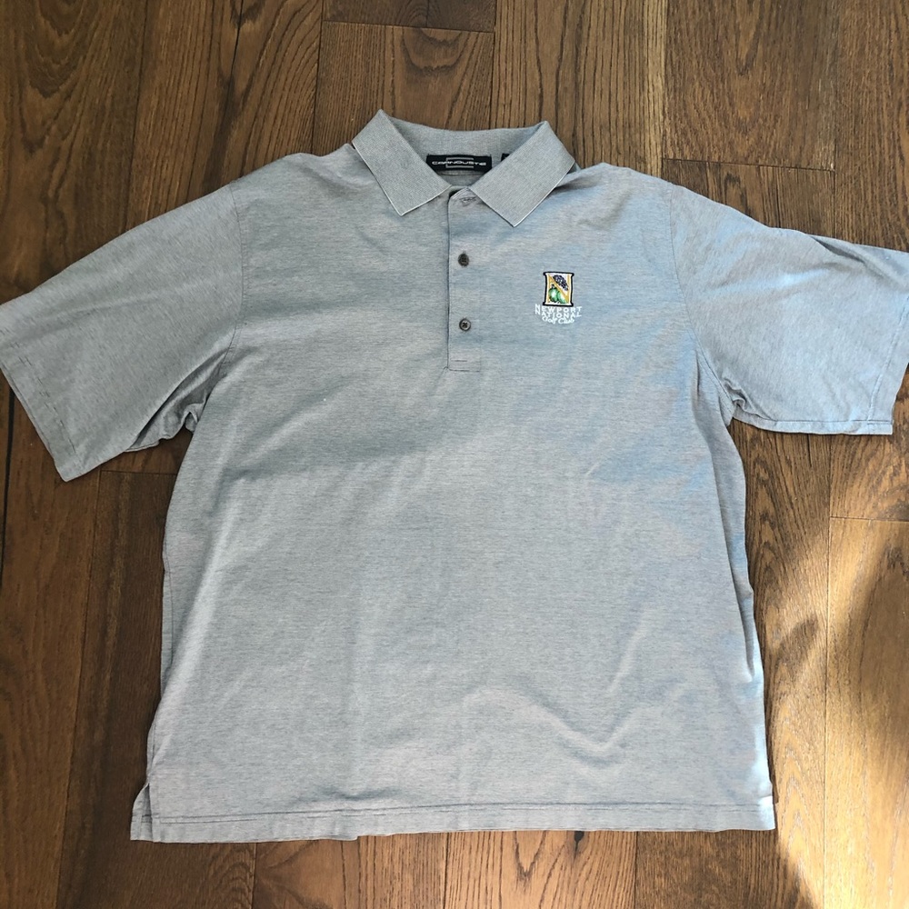 Men’s - grey golf polo